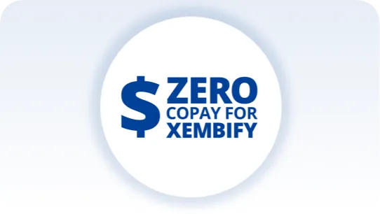 Zero dollar copay logo